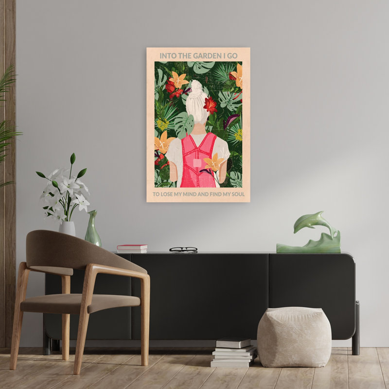 Art contemporain Art contemporain, H 36 po x l 24 po