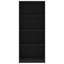 Inayah 4-Tier Book Cabinet Bookshelf BookCase Stand Storage Rack Engineered Wood-784490720-698154933