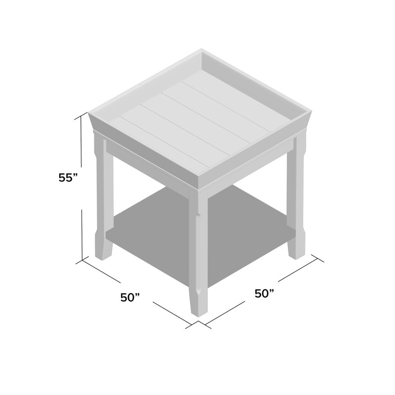 Riviera Tray Top End Table