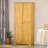 Pinewood Kitchen Pantry with Soft-Close Doors