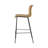 Upholstered Counter Stool with Metal Frame-831039379