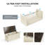 Couvercle de rangement extérieur pliable 75 gallons-115701320