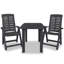 Ensemble bistro rectangulaire pour 2 personnes District-1698035093