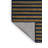 Machine Washable Horizontal Stripes Gray Area Rug-1544448503