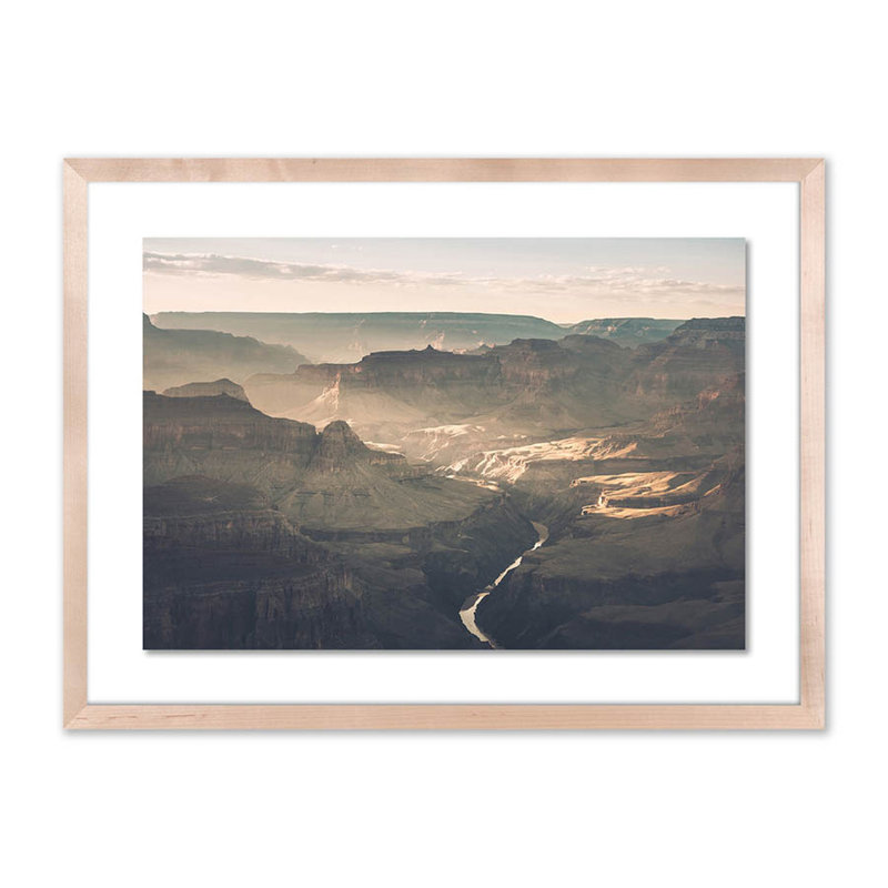 Usa IV by Joe Mania, Natural, 36" H x 48" W x 2.5" D