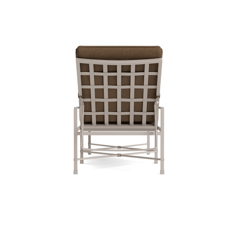 Venetian Outdoor Chaise Lounge, Fusion Moccasian, Dove Smooth