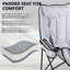 Chaise double d'extérieur pliable-124365787