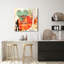 1PW6187 Love #1 (Heart+Sun) - Wrapped Canvas Print-808832265
