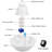 iPettie Tritone Ceramic Pet Drinking Fountain, Ultra Quiet, with Replacement Filters and Foam