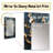 Gold and Green Abstract marble Aura V - Marble Wall Mirror, Modern Decorative Mirror, Printed Metal Art-1829998187