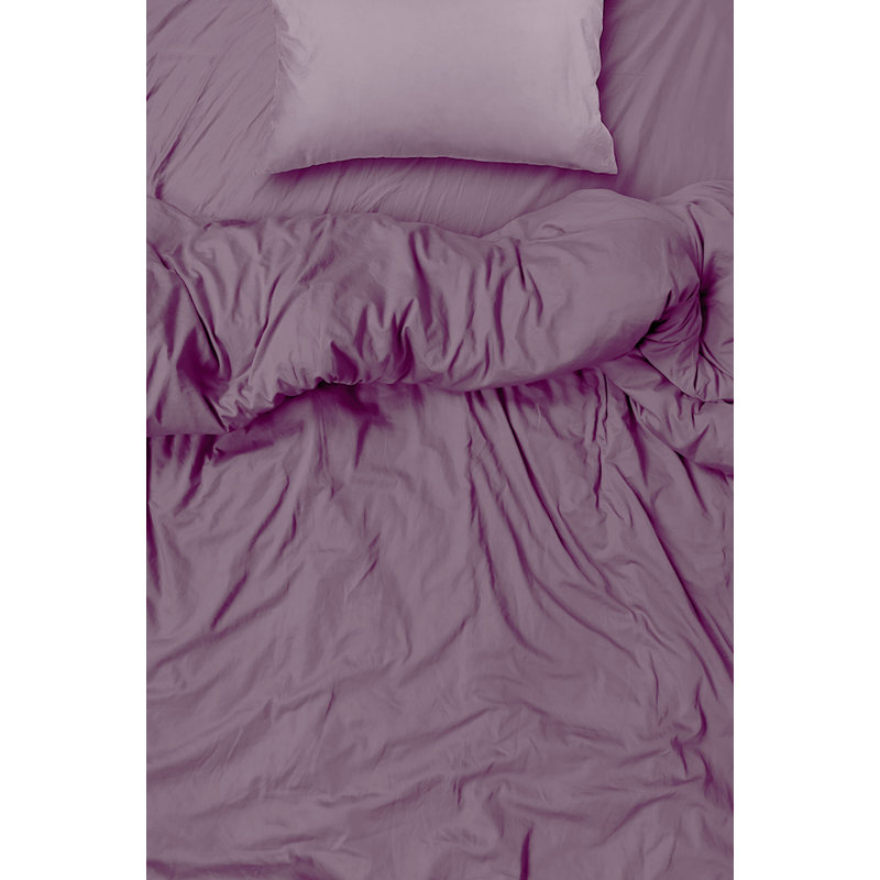  Ensemble de draps en rayonne de bambou Hotel Quality, Simple + 2 taies d'oreiller, Pervenche