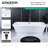 Kingston Brass Aqua Eden 71-Inch Acrylic Oval Rectangular Double Ended Pedestal Tub with Drain (No Faucet Drillings)-104561597