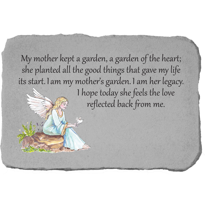 Kay Berry «My Mother Kept Garden Stone» (Ange coloré)