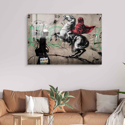 Boze Wall Decor on Tempered Glass