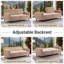 205.7cm Upholstered Convertible Sofa-333133374