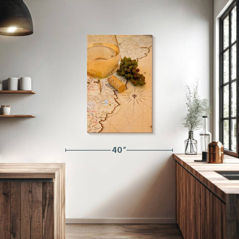 Yarlin Winery Map, 36" H x 24" W