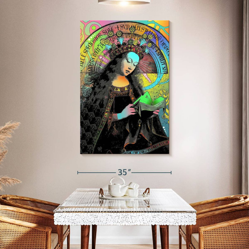Leisha Ghent Alterpiece, 51" H x 34" W