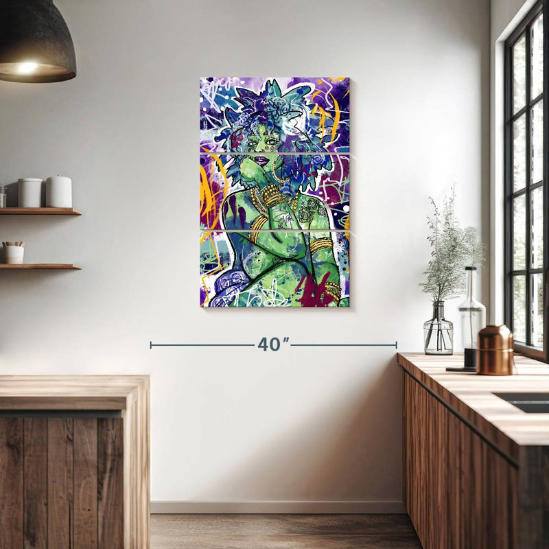 Leisha Subira, 38" H x 24" W