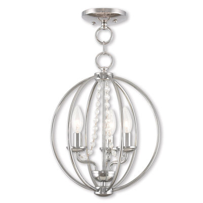 Lustre sphérique à 3 lumières Finnis