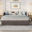 Sruly 3 Seater Velvet Sofa Bed-1293959502
