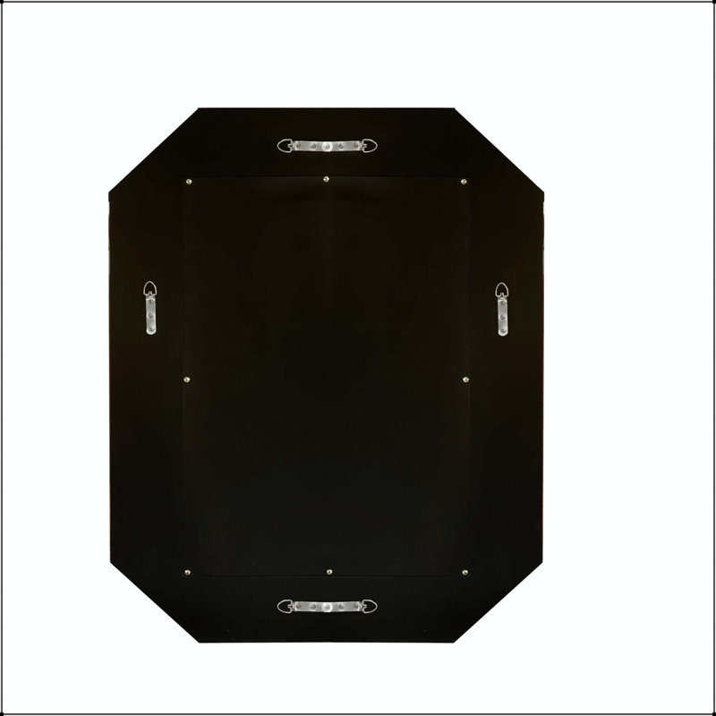 Diamond Shaped Large Wall Mirror with Beveled Edge