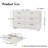 Aderyn 47" W 6-Drawer Double Dresser