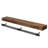 Smooth Timber Floating Shelf – Versatile Mantel & Wall Shelf-112690584-112690578