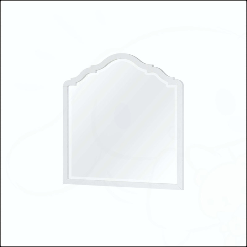 Shaped Mirror - Cement