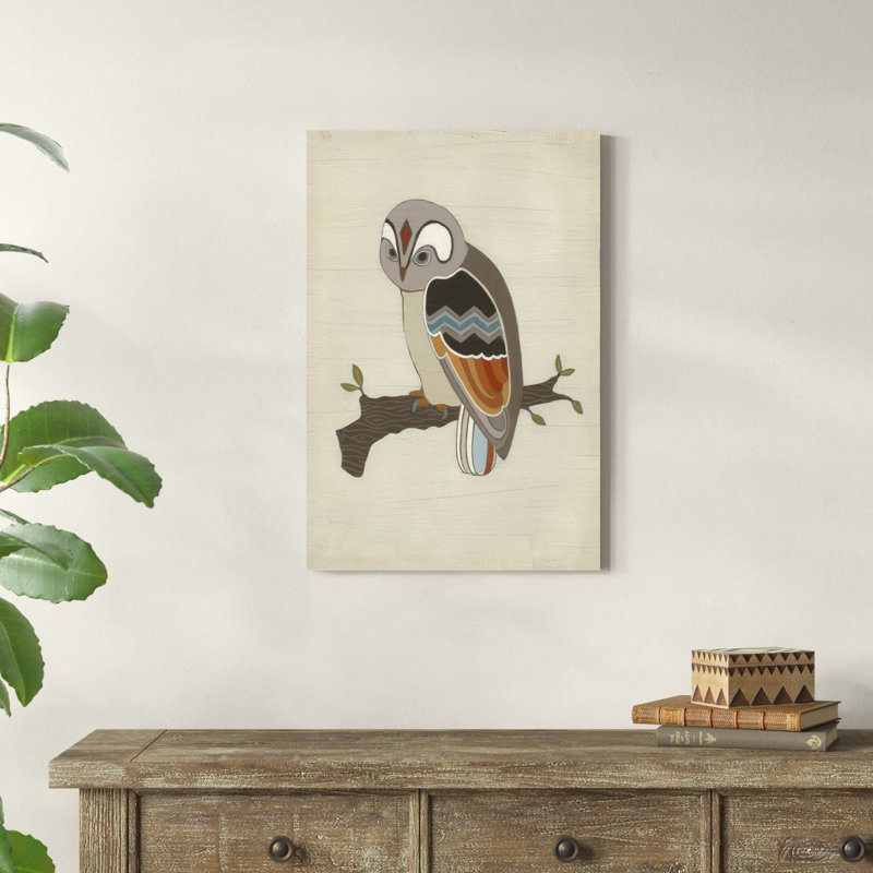 Chevron hibou II, H 30 po x l 20 po x P 1,25 po