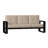 Vale 83.5'' Wide Aluminum Patio Sofa-86666917-43011354