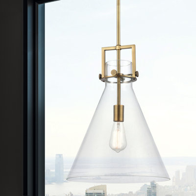 Luminaire suspendu avec tige 30 po Coterie