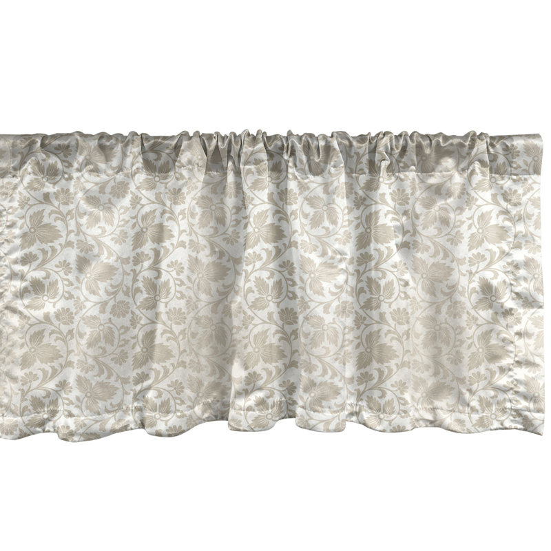 Ensemble de 2 cantonnières Ambesonne Victorian, L 54 po x L 12 po