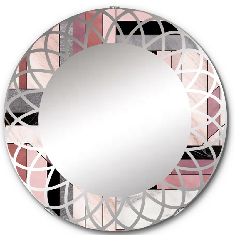 Miroir mural Garlow, 24 po x 24 po