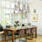  8 - Light Dimmable Cluster Pendant With Matte Black Finsh