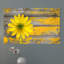 «Wood Series: Rustic Daisy», art mural sur toile-24714616