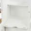 Lit superposé simple au-dessus de double en blanc avec espace de rangement sécurisé - option de rangement protégé / stable / double fiable et organisée