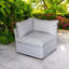 Chaise d'angle d'extérieur Flexiform, bleu-1012659801