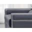 Fauteuil en cuir noir Collection Raeya-1328814291