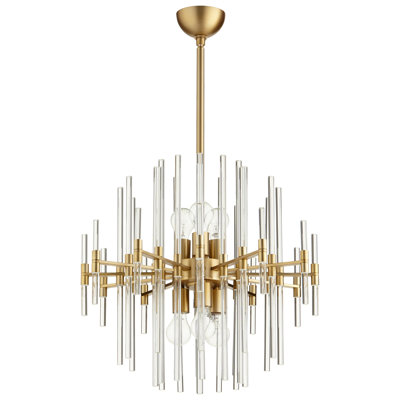 Quebec 6 - Light Glass Chandelier