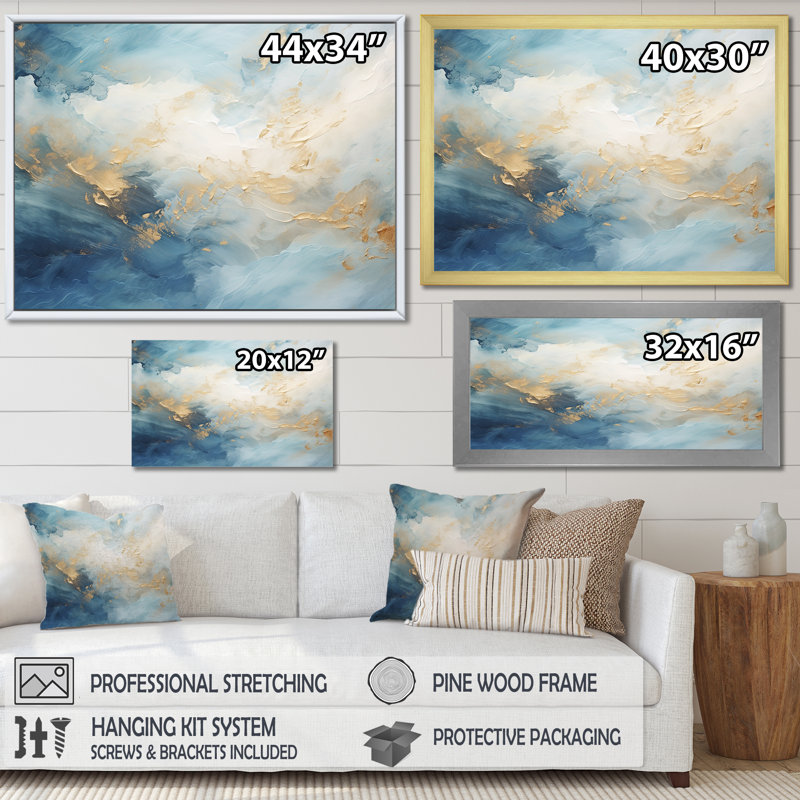 Nona - Impression sur toile_106518, H 16 po x l 32 po x P 1 po, Toile tendue