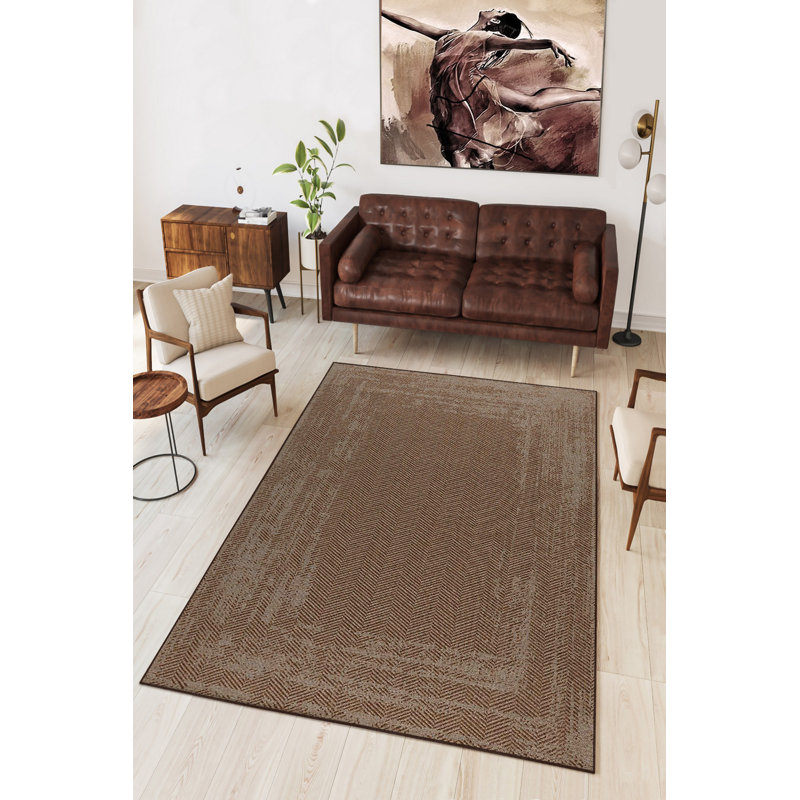 Eco-Friendly Area Rug (2 ft x 3.3 ft), 100% Polyester, 650 g/m² | Antibacterial & Non-Slip PVC Dot Underside, Pile Height: 0.2 inches | Machine Washable, Digital Print Design, Perfect for Living Room & Bedroom Decor