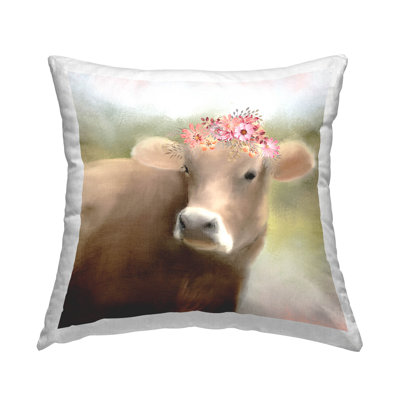 Polyester Throw Square Pillow Cover & Insert