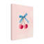 Art mural sur toile tendue - Imagine It Images «Cherries with a Blue Ribbon, Flat», art mural pour le salon, la chambre à coucher ou le bureau - 24 x 32