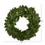 30'' Faux Magnolia Polyester Wreath