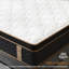  Grand matelas hybride moelleux de 10 pouces, mousse viscoélastique gélifiée et lit à ressorts ensachés pour soutien lombaire, blanc et noir-1346519599