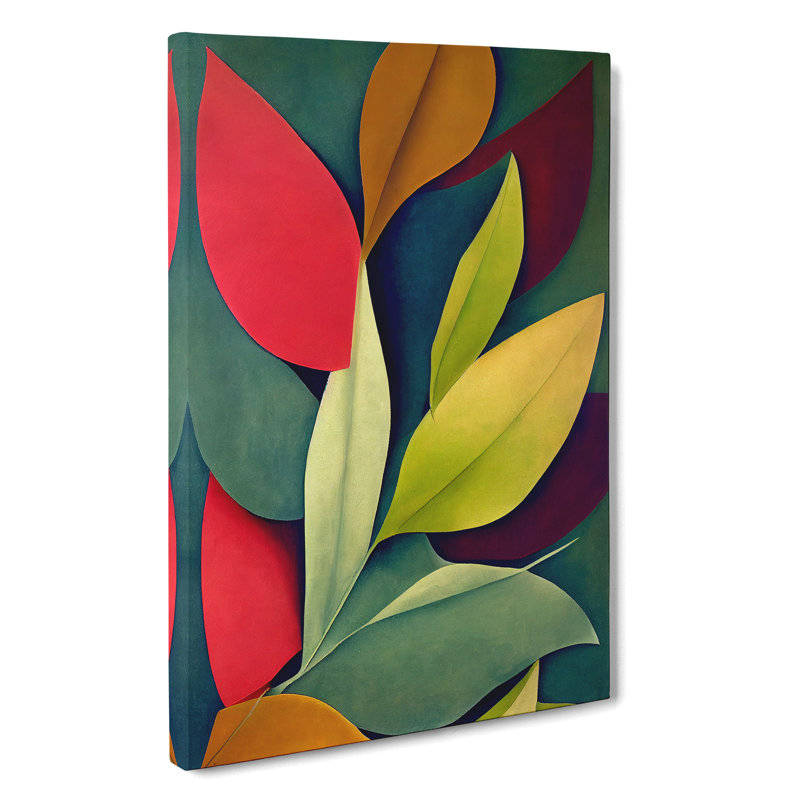 The Glorious Leaves - Wrapped Canvas, 50cm H x 35cm W x 3cm D