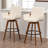Modern Upholstered swivel counter stool-100410239-100410238