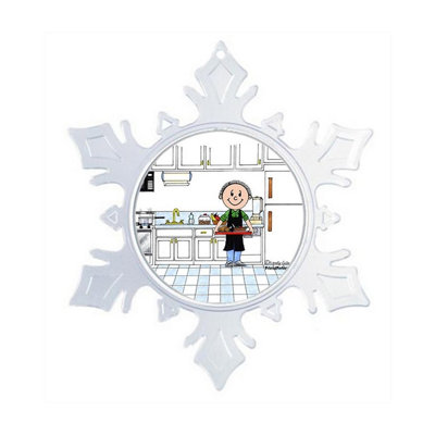5.5'' Handmade Holiday Shaped Ornament