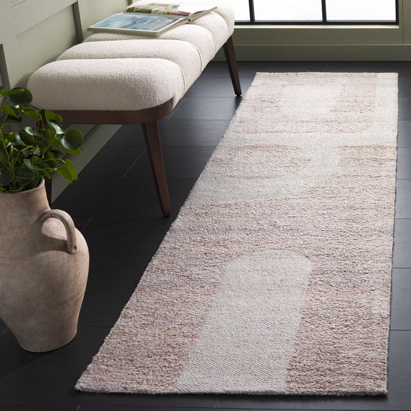 Tapis Sahara 201 en naturel / ivoire, Tapis de couloir 2 pi 3 po x 8 pi