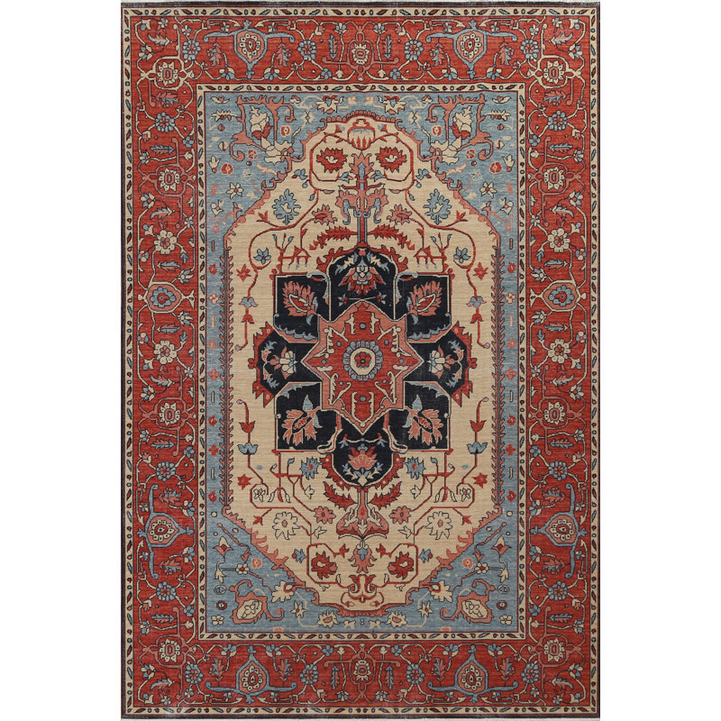 Tapis turc en laine Heriz Serapi